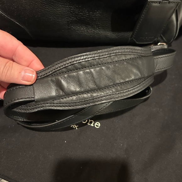 Rag & Bone Black Leather Satchel - Picture 2 of 11